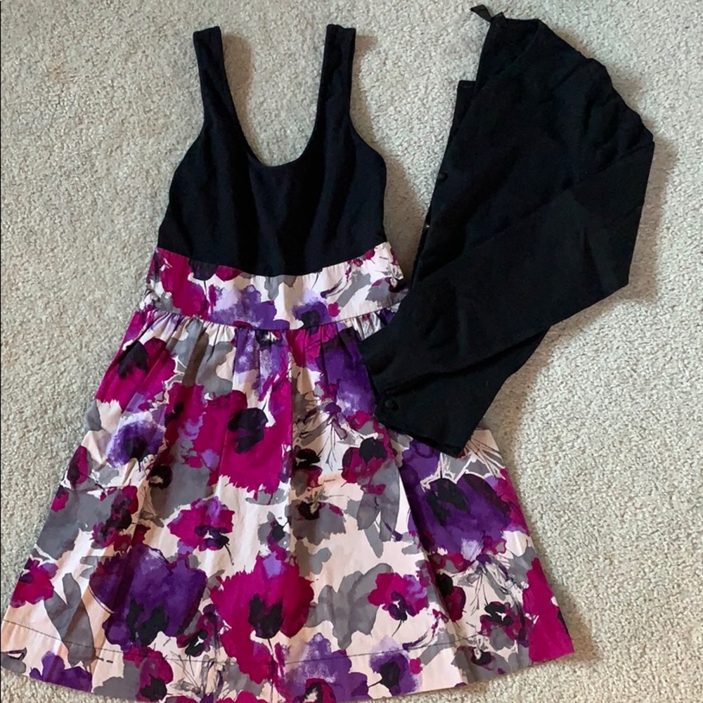 Dress and Cardigan set!!! Size 4